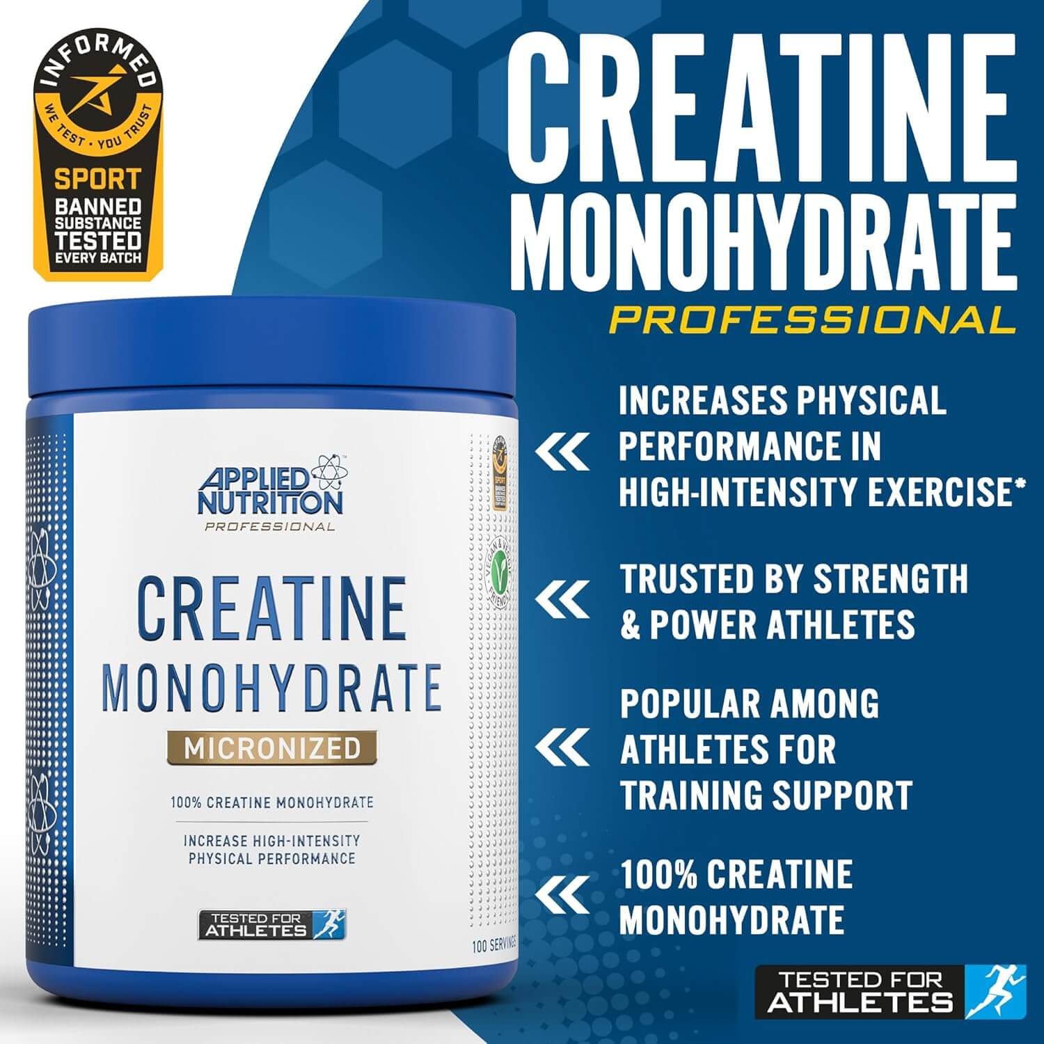 Applied Nutrition Creatine monohydrate