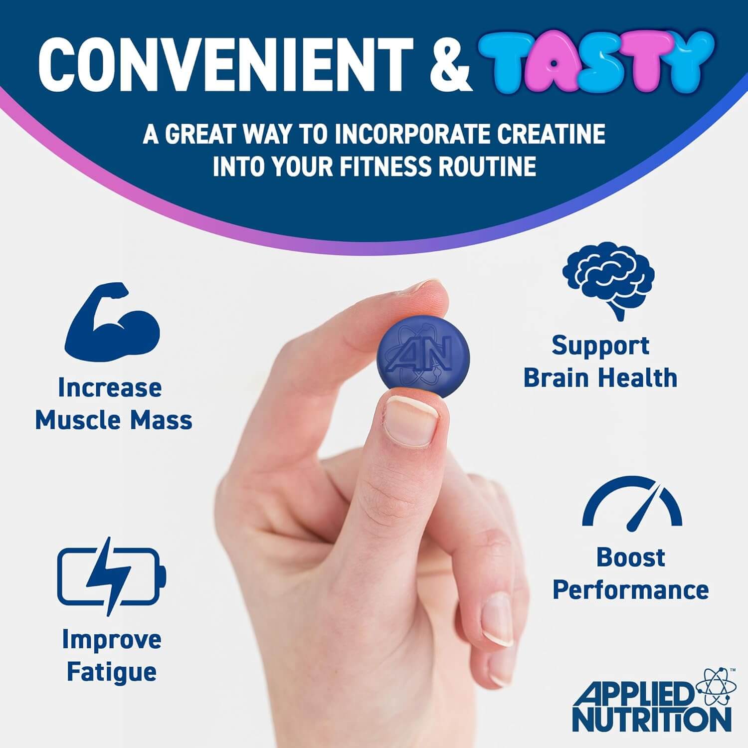 Applied Nutiriton Creatine Monohydrate Gummies - kreatinoví "gumídci"