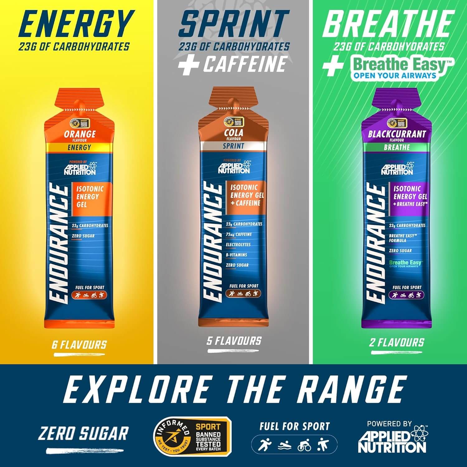 Endurance Isotonic Energy Gel - sprint