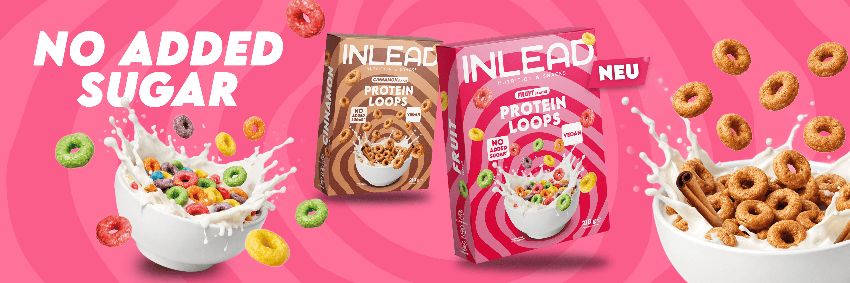 Inlead Protein Loops - snídaňové křupinky s&nbsp;bílkovinami