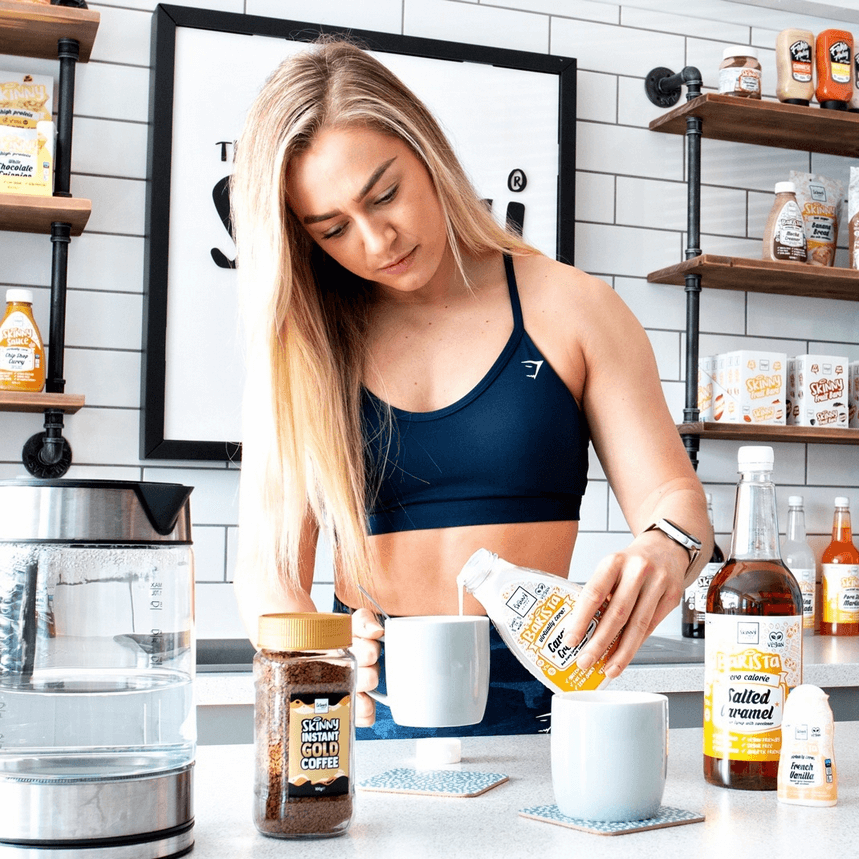 Skinny High Protein Instant Coffee Fitness Muscle Shop